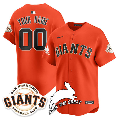 Custom SF "Alex the Great" Rabbit Memories 2025 Jersey - All Stitched-DTD