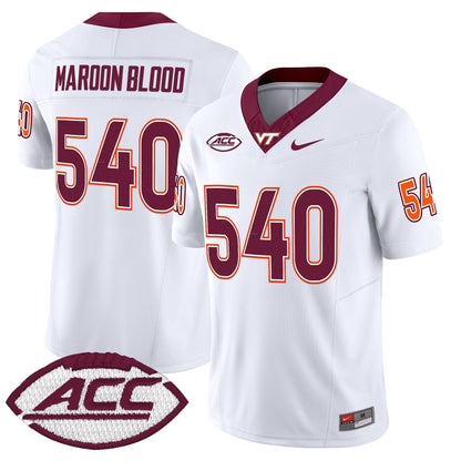 Men's Virginia Tech Hokies 2025 Vapor Limited Jersey - All Stitched