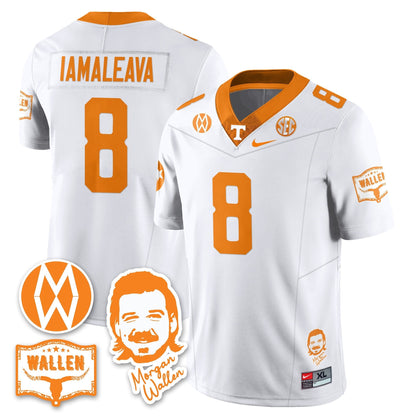 TENN Morgan Wallen 2025 Jersey - All Stitched-DTD