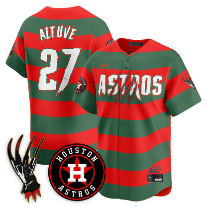 HOU "A Nightmare on Elm Street" Jersey - Stitched-DTD