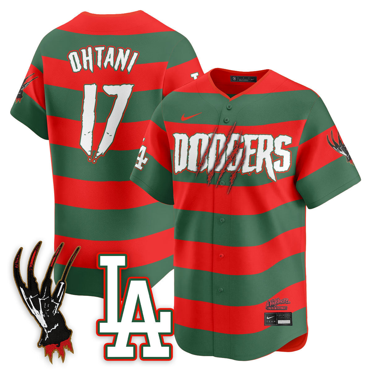 LAD "A Nightmare on Elm Street" Jersey - Stitched-DTD