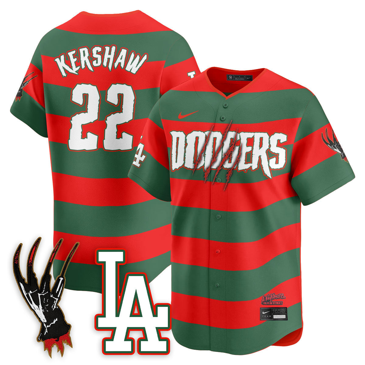 LAD "A Nightmare on Elm Street" Jersey - Stitched-DTD