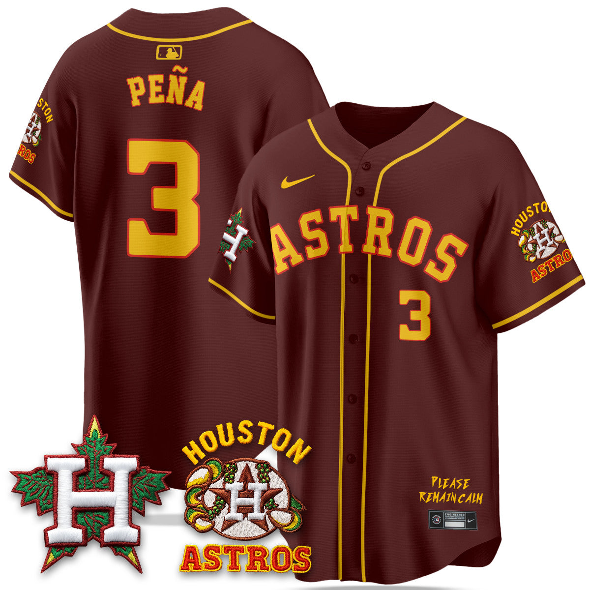 HOU "Hopadillo" Limited Jersey - All Stitched-DTD