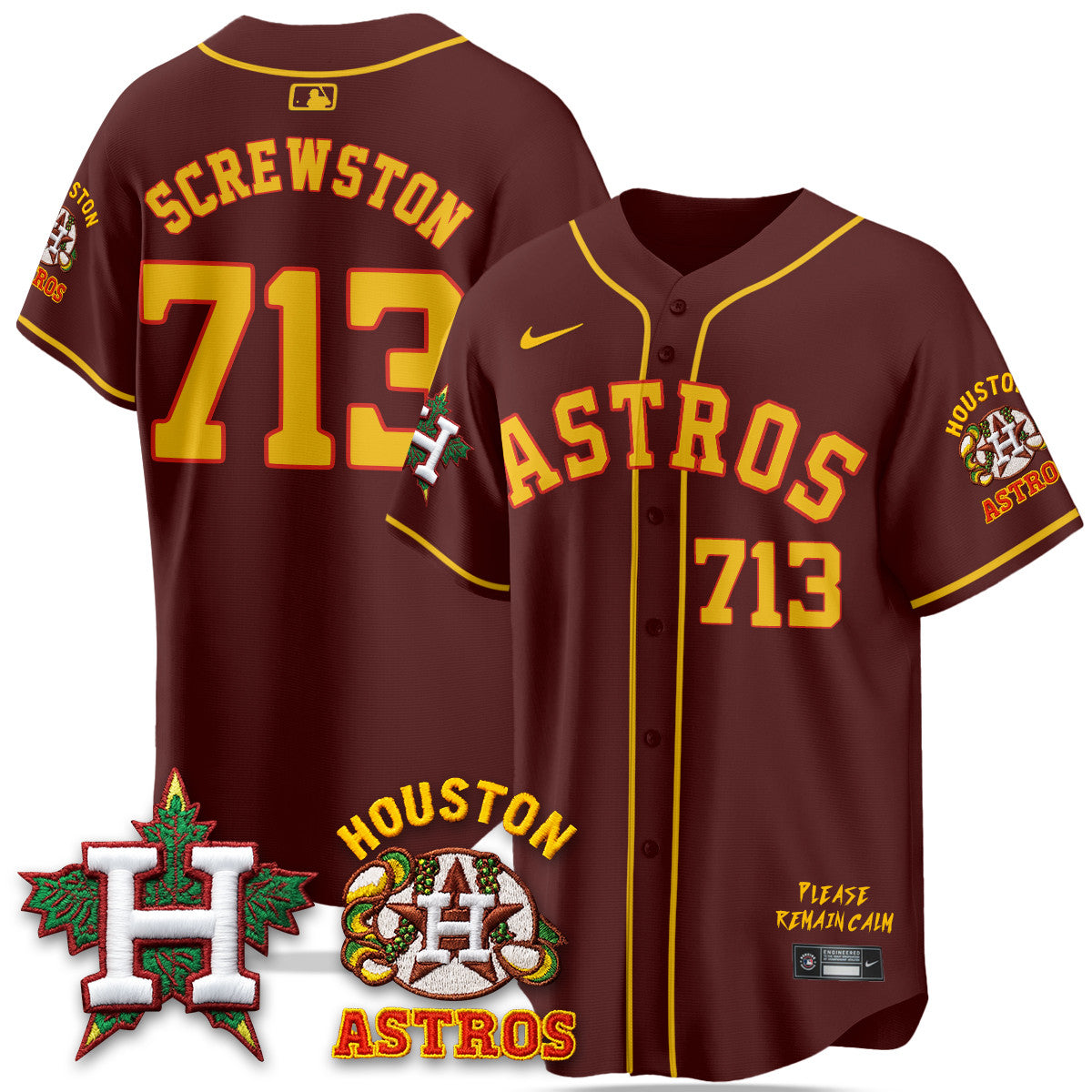HOU "Hopadillo" Limited Jersey - All Stitched-DTD
