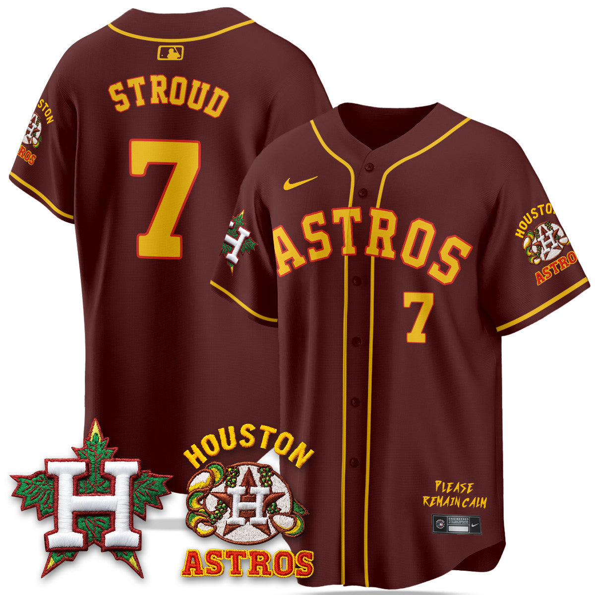 HOU "Hopadillo" Limited Jersey - All Stitched-DTD