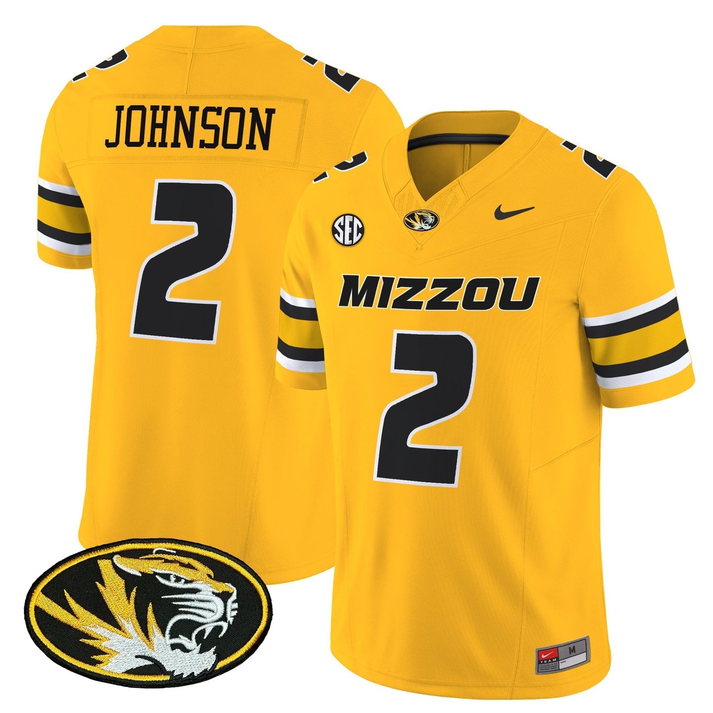 Men's Missouri Tigers 2025 Vapor Limited Jersey - All Stitched