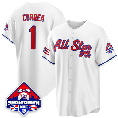 Puerto Rican Baseball All-Star 2025 Jersey - All Stitched-DTD