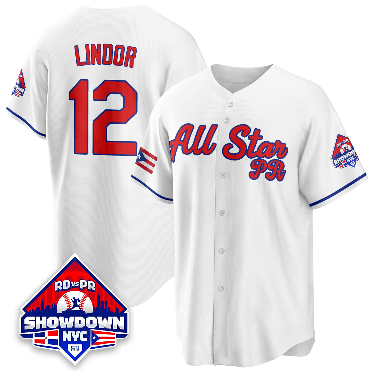 Puerto Rican Baseball All-Star 2025 Jersey - All Stitched-DTD