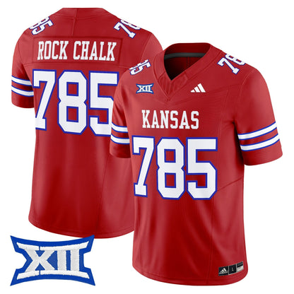 Men's Kansas Jayhawks 2025 Vapor Limited Jersey - All Stitched