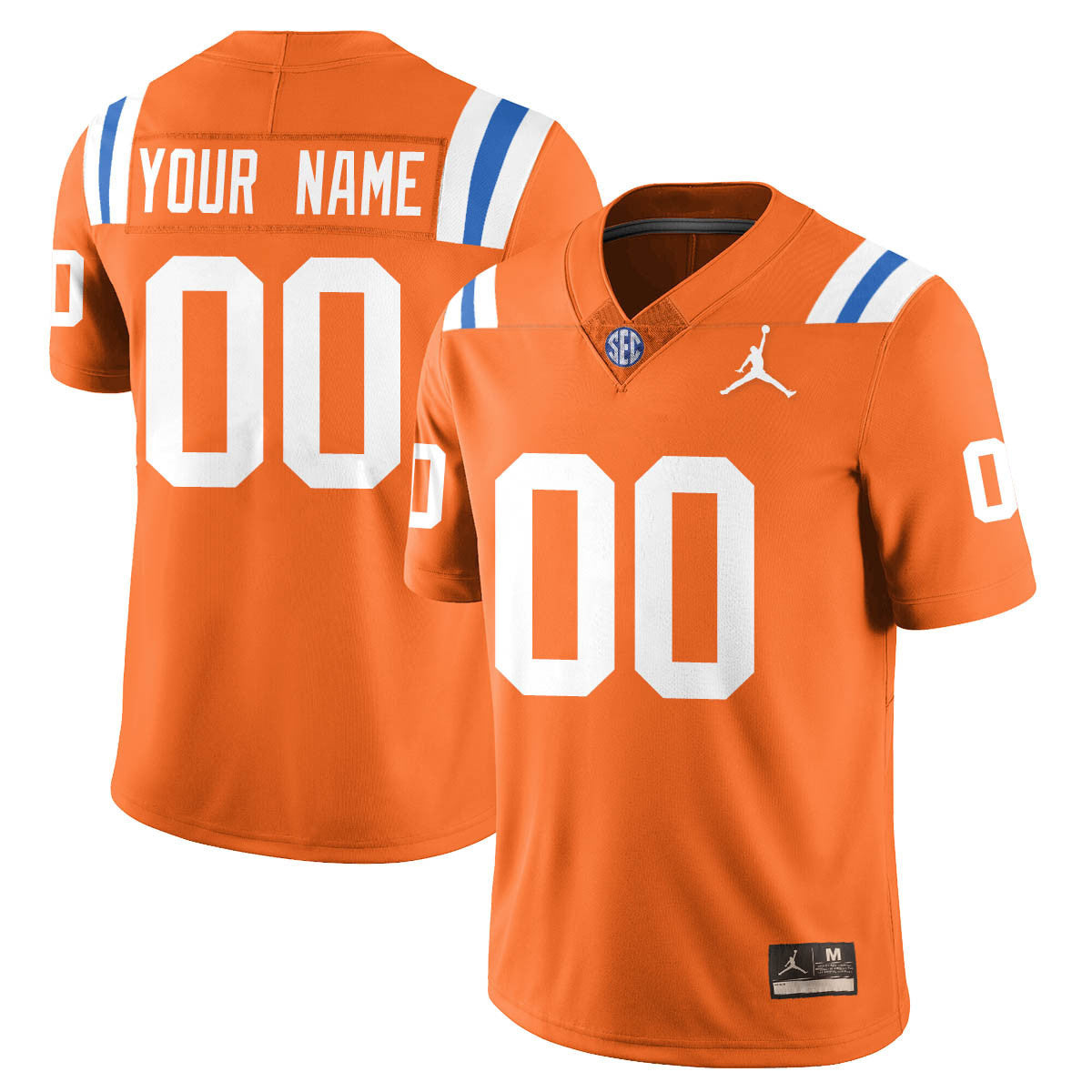 Custom UF Bring Back 1960s Throwback Jersey - All Stitched-DTD
