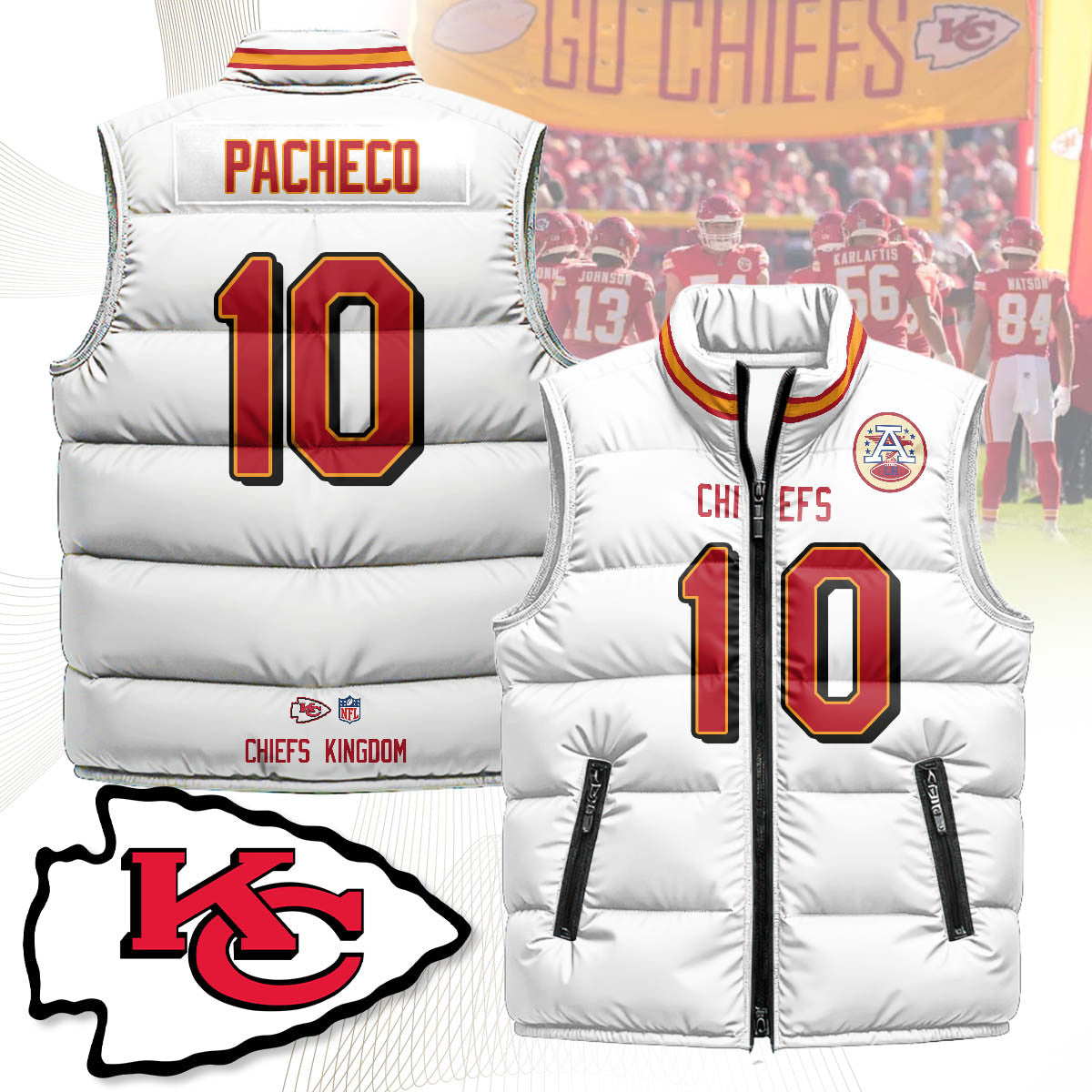 KC Unisex Puffer Vest-DTD