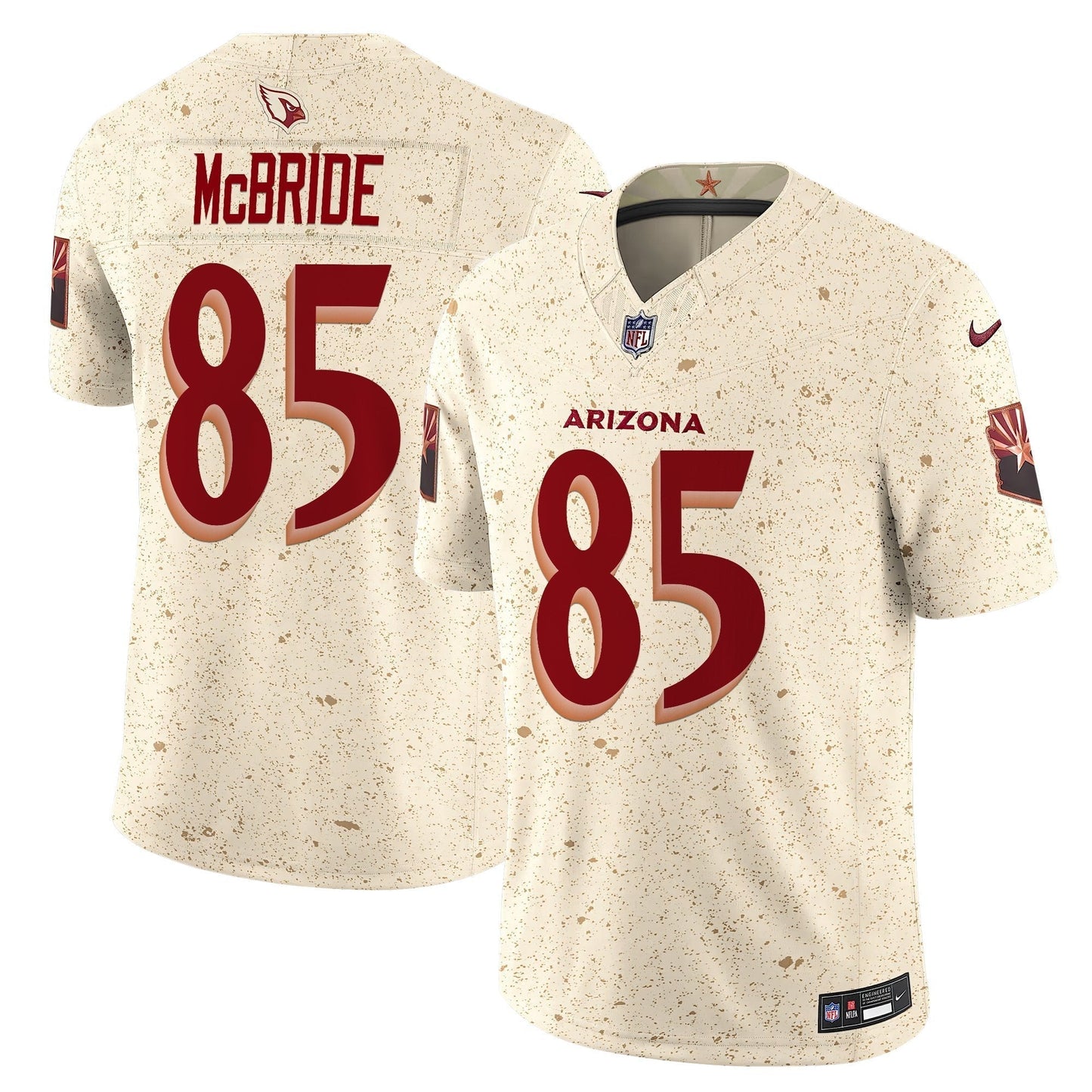 Men's Arizona Cardinals 2025 "Rivalries" Vapor Limited Jersey - All Stitched