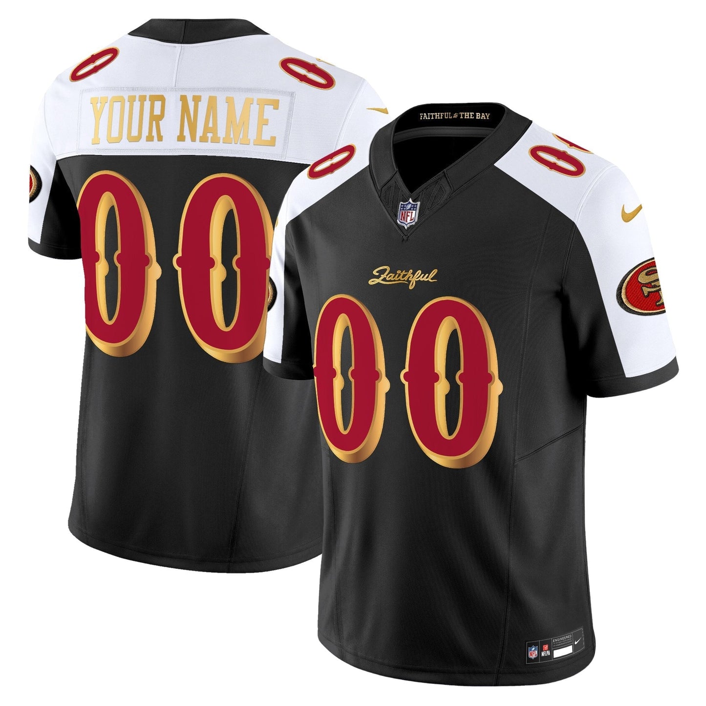 SF 2025 “Rivalries” Vapor Limited Custom Jersey - All Stitched-DTD