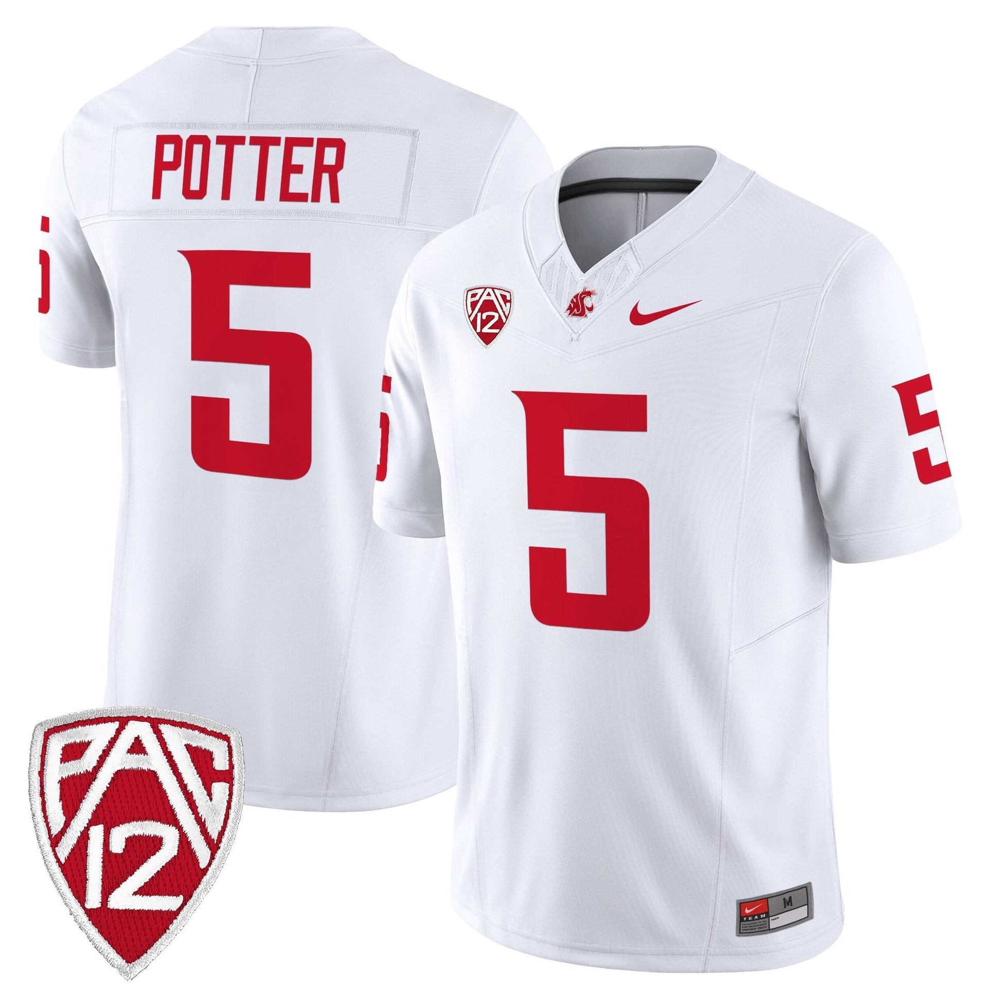 Men's Washington State Cougars 2025 Vapor Limited Jersey - All Stitched