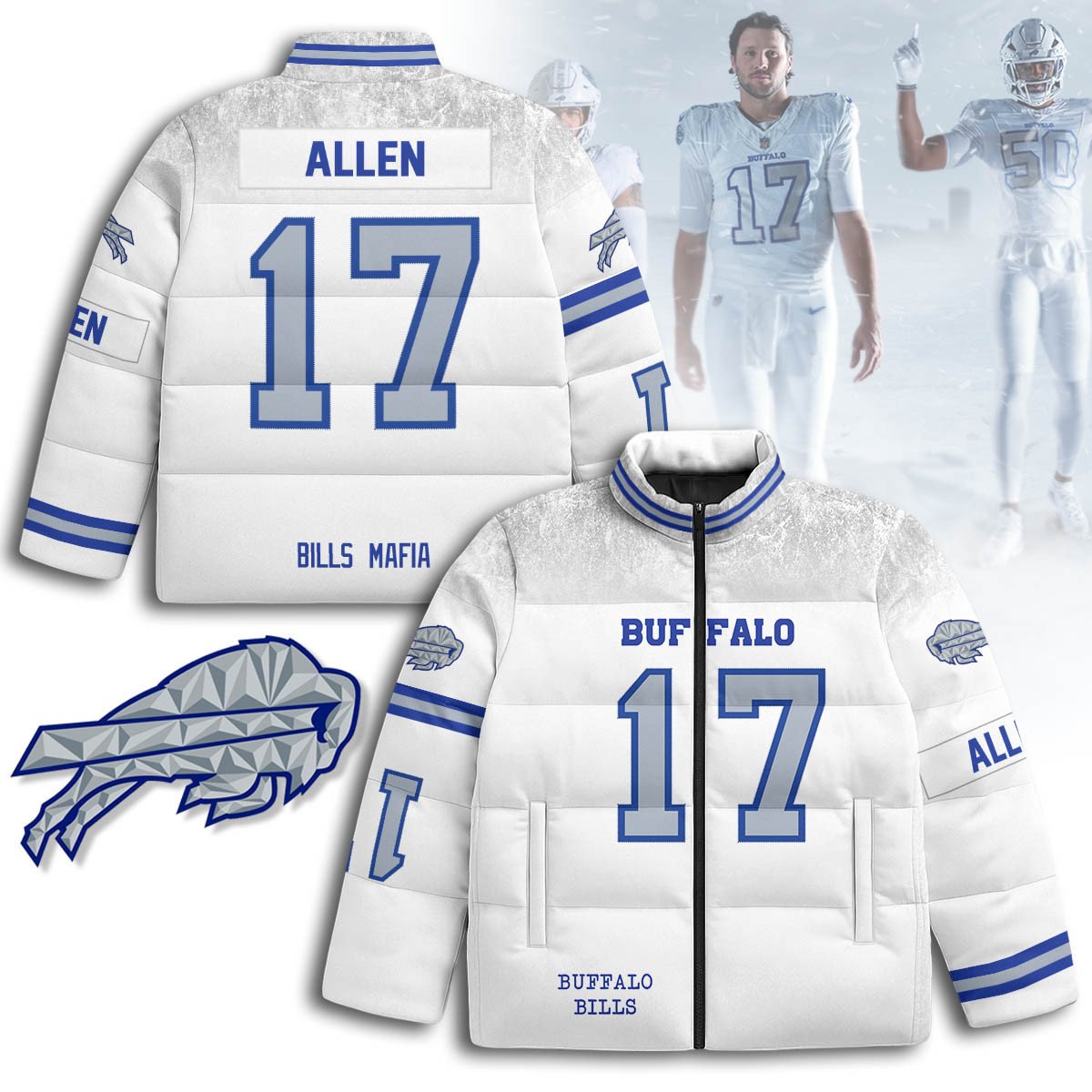 Buffalo Bills Rivalry Series Puffer Jacket
