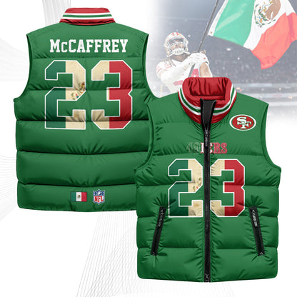 SF Mexico Puffer Vest-DTD