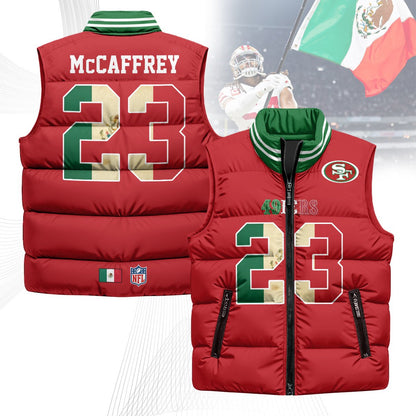SF Mexico Puffer Vest-DTD