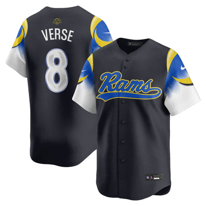 LAR Rivalry Series Baseball Jersey - All Stitched-DTD