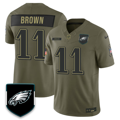PHI 2025 Salute to Service Limited Jersey - All Stitched-DTD