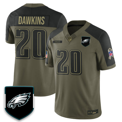 PHI 2025 Salute to Service Limited Jersey - All Stitched-DTD