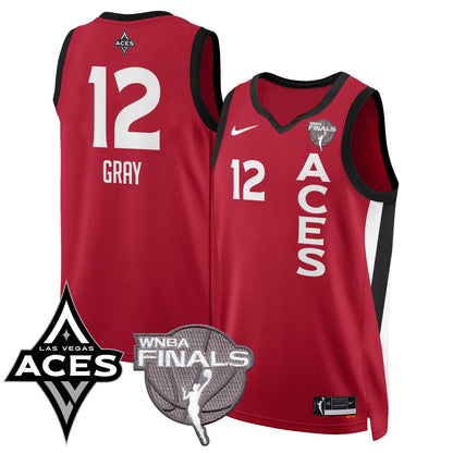Las Vegas Aces 2025 WNBA Finals Jersey - All Stitched-DTD