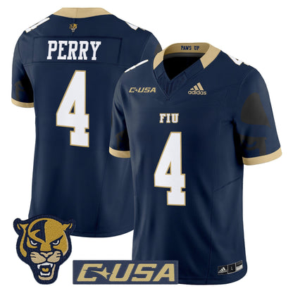 Men's Florida International Panthers 2025 Vapor Limited Jersey - All Stitched