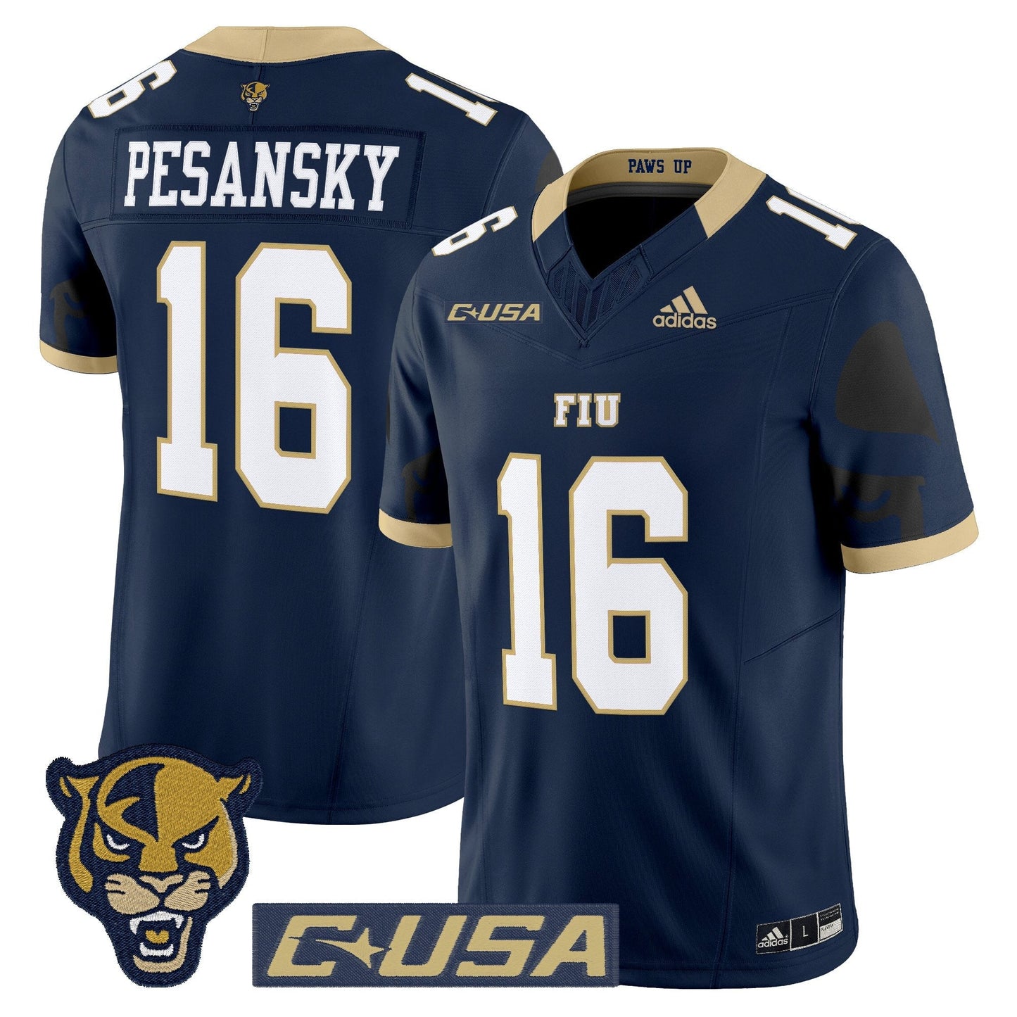 Men's Florida International Panthers 2025 Vapor Limited Jersey - All Stitched