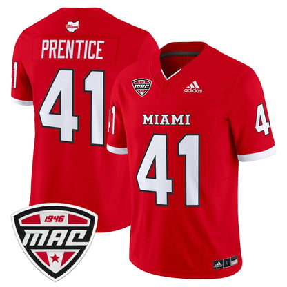 Men's Miami (OH) RedHawks 2025 Vapor Limited Jersey - All Stitched