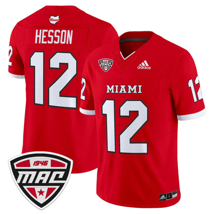 Men's Miami (OH) RedHawks 2025 Vapor Limited Jersey - All Stitched