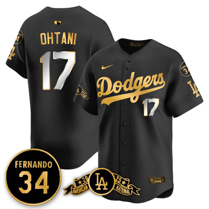 LAD 2025 National League Champions Jersey - All Stitched-DTD