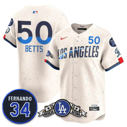 LAD 2025 National League Champions Jersey - All Stitched-DTD