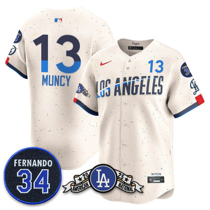 LAD 2025 National League Champions Jersey - All Stitched-DTD