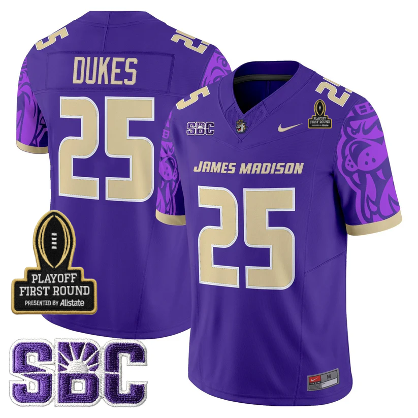 JMD 2025 Playoff First Round Patch Jersey - All Stitched-DTD