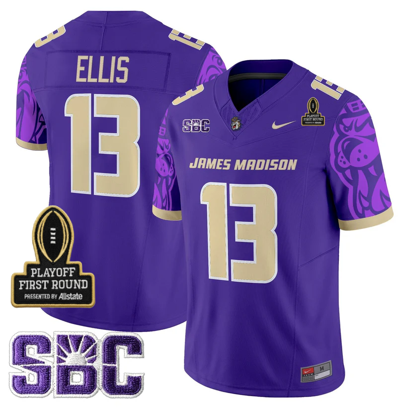 JMD 2025 Playoff First Round Patch Jersey - All Stitched-DTD