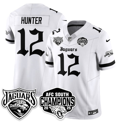 Jacksonville Jaguars Gothic AFC South Division Champions Vapor Limited Jersey - All Stitched