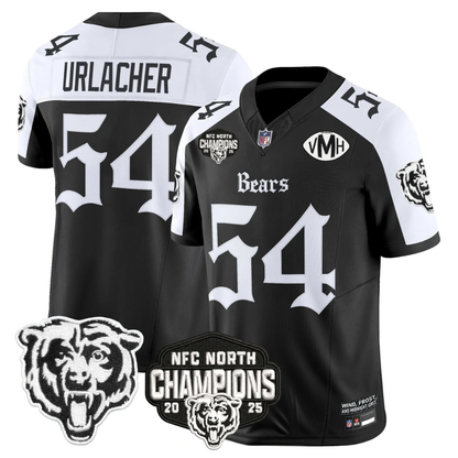 CHI 'Gothic Midway Legacy' NFC North Champions Patch Vapor Limited Jersey - All Stitched-DTD