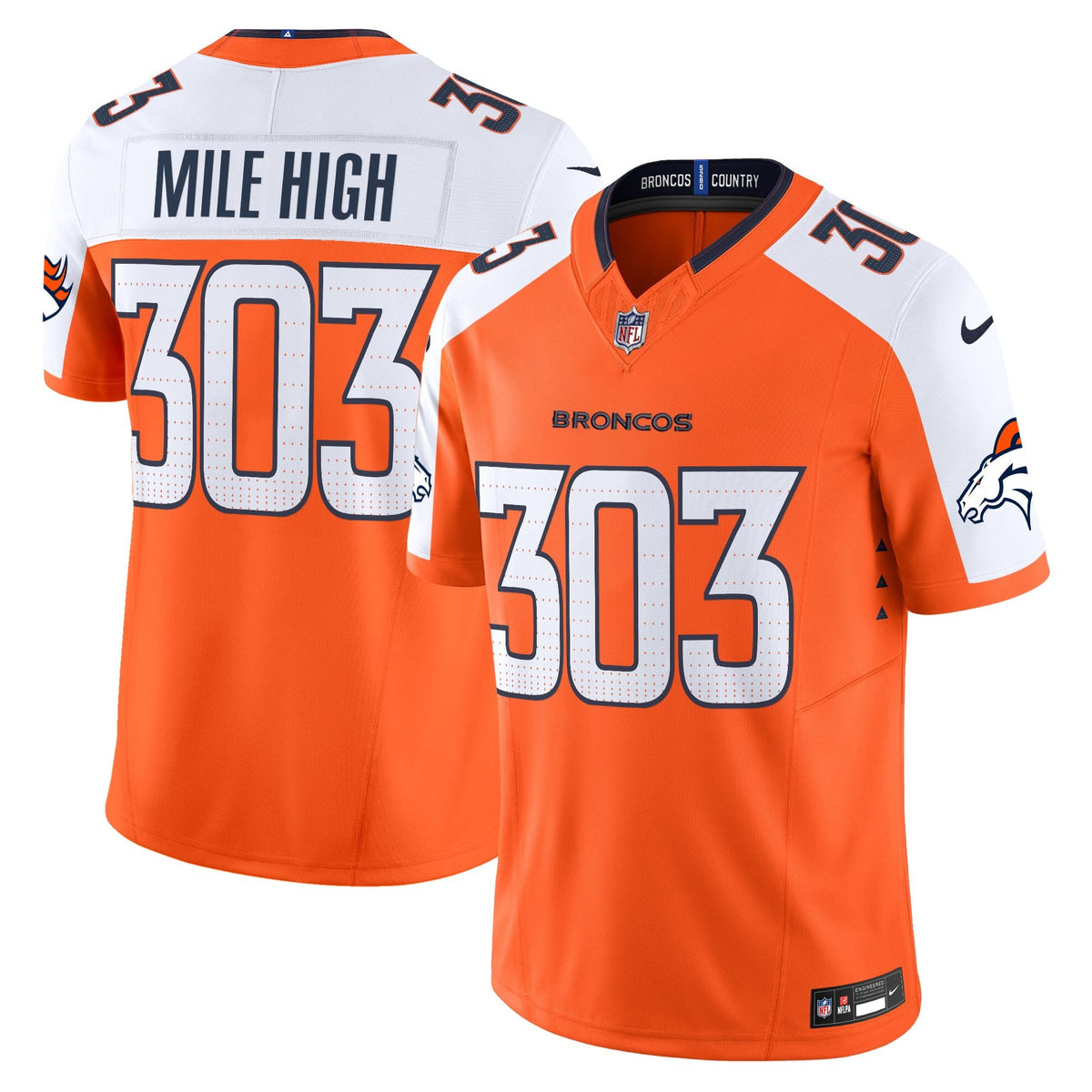 Men's Denver Broncos 2026 Vapor Limited Jersey - All Stitched