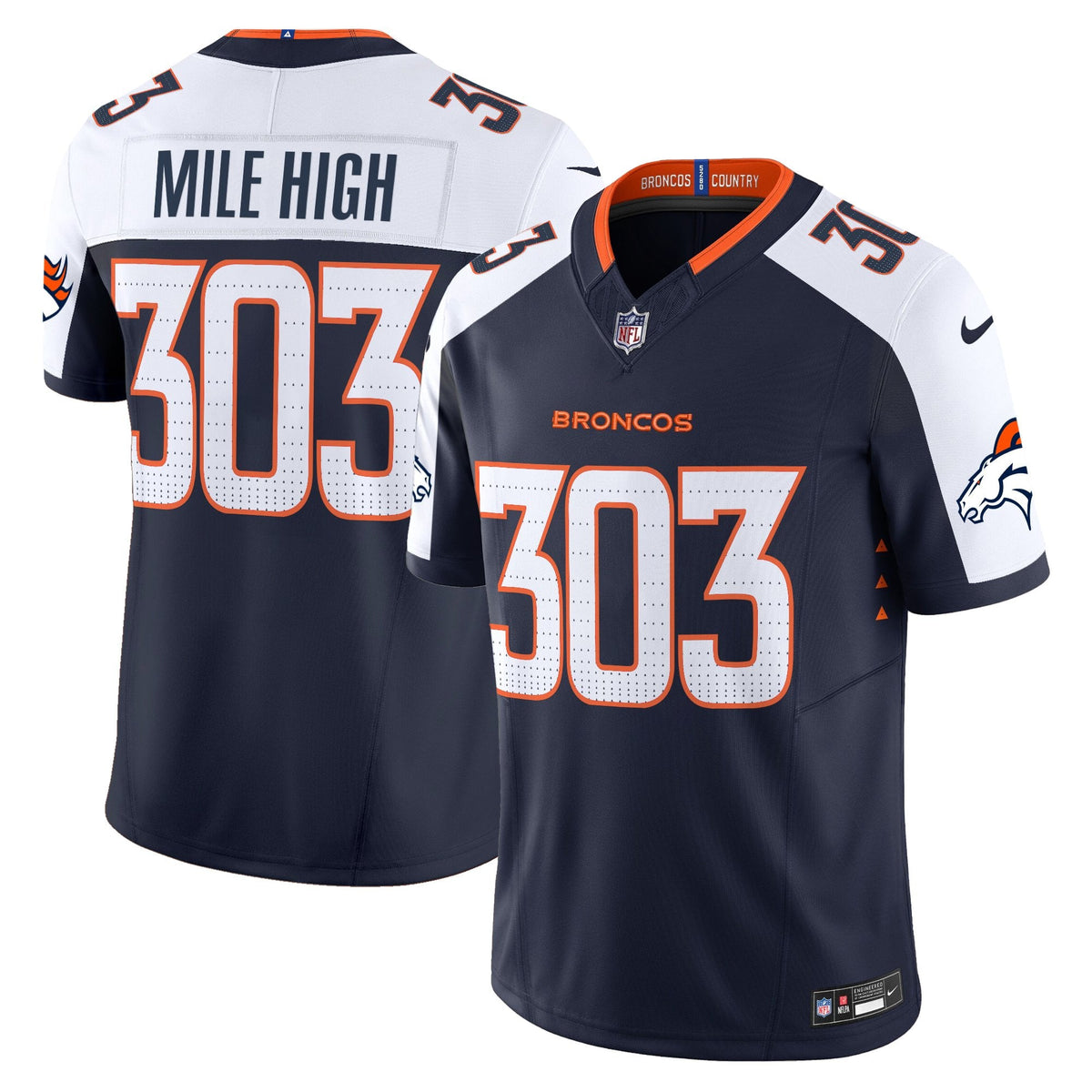 Men's Denver Broncos 2026 Vapor Limited Jersey - All Stitched