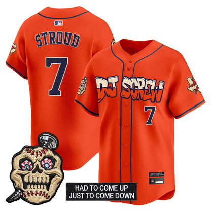 Houston Astros Screwed Up Click Vapor Premier Limited Jersey V2 - All Stitched