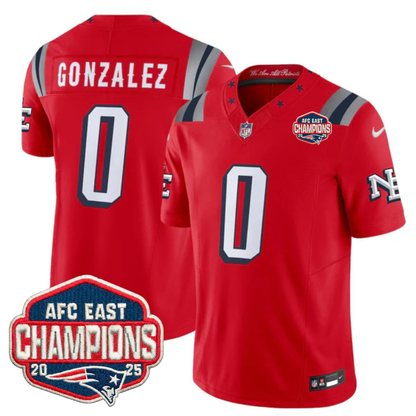 NE 2025 "Rivalries" AFC East Champions Vapor Limited Jersey - All Stitched-DTD