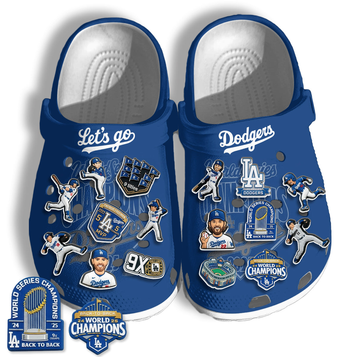 LAD 2026 Champions Royal clogs - Charms Gift Set-DTD