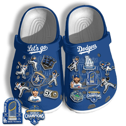 LAD 2026 Champions Royal clogs - Charms Gift Set-DTD