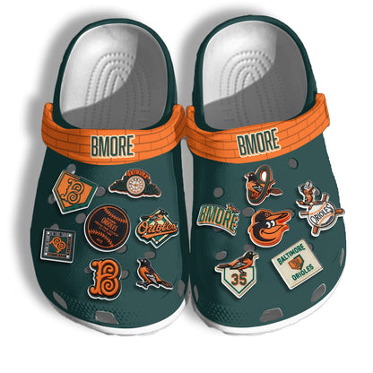 BAL 2026 City Connect Green Clogs - Charms Gift Set-DTD