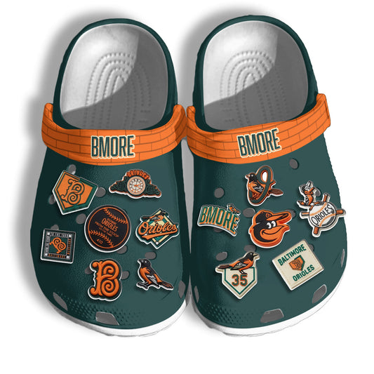 BAL 2026 City Connect Green Clogs - Charms Gift Set-DTD