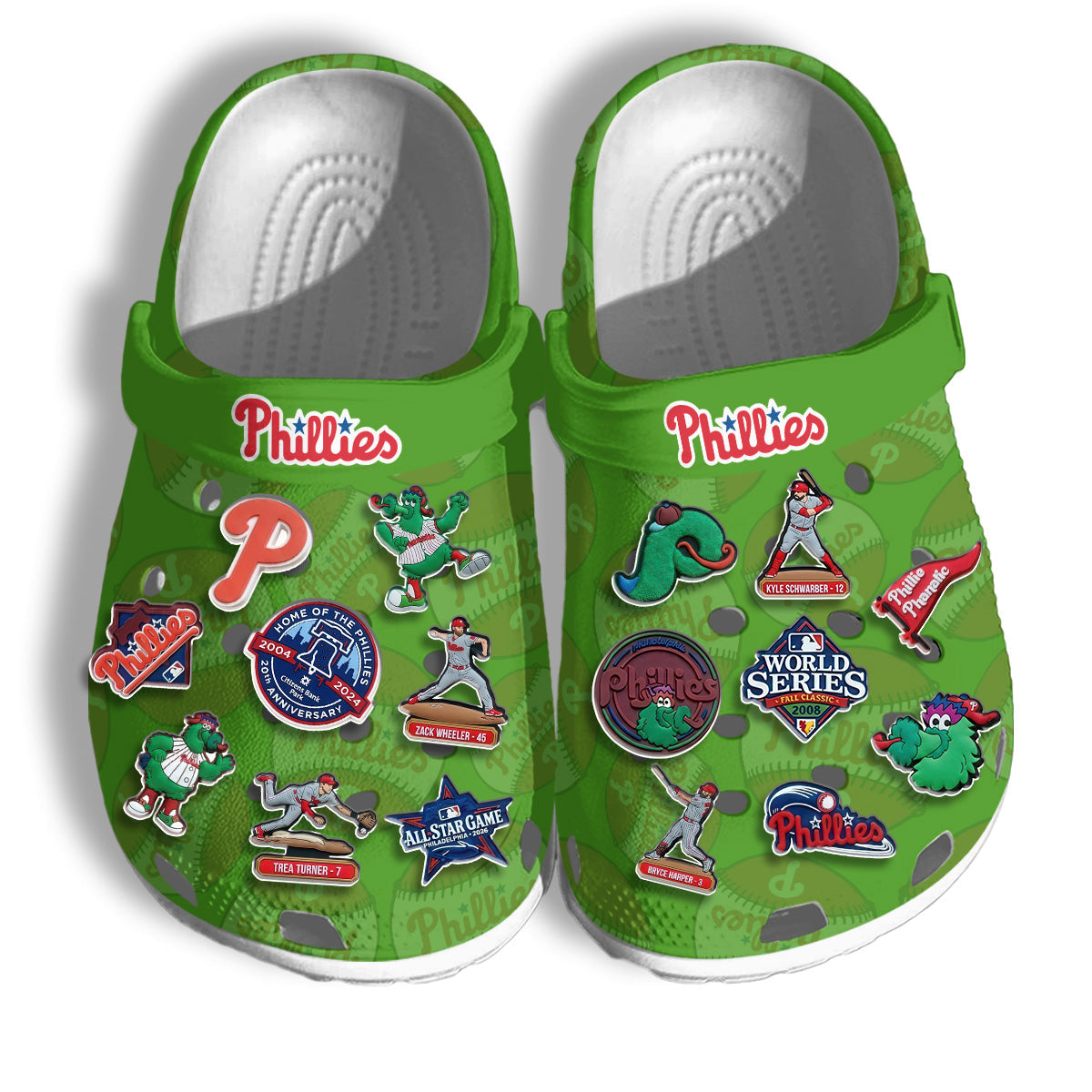 PHI 2026 Green clogs - Charms Gift Set-DTD