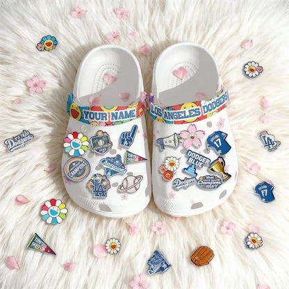 LAD Tokyo Series Clogs - Charms Gift Set - White-DTD