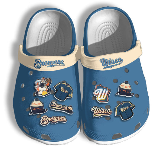 MIL 2026 City Connect Blue - Cream Clogs - Charms Gift Set-DTD