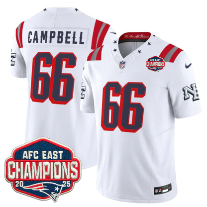 NE 2025 "Rivalries" AFC East Champions Vapor Limited Jersey - All Stitched-DTD