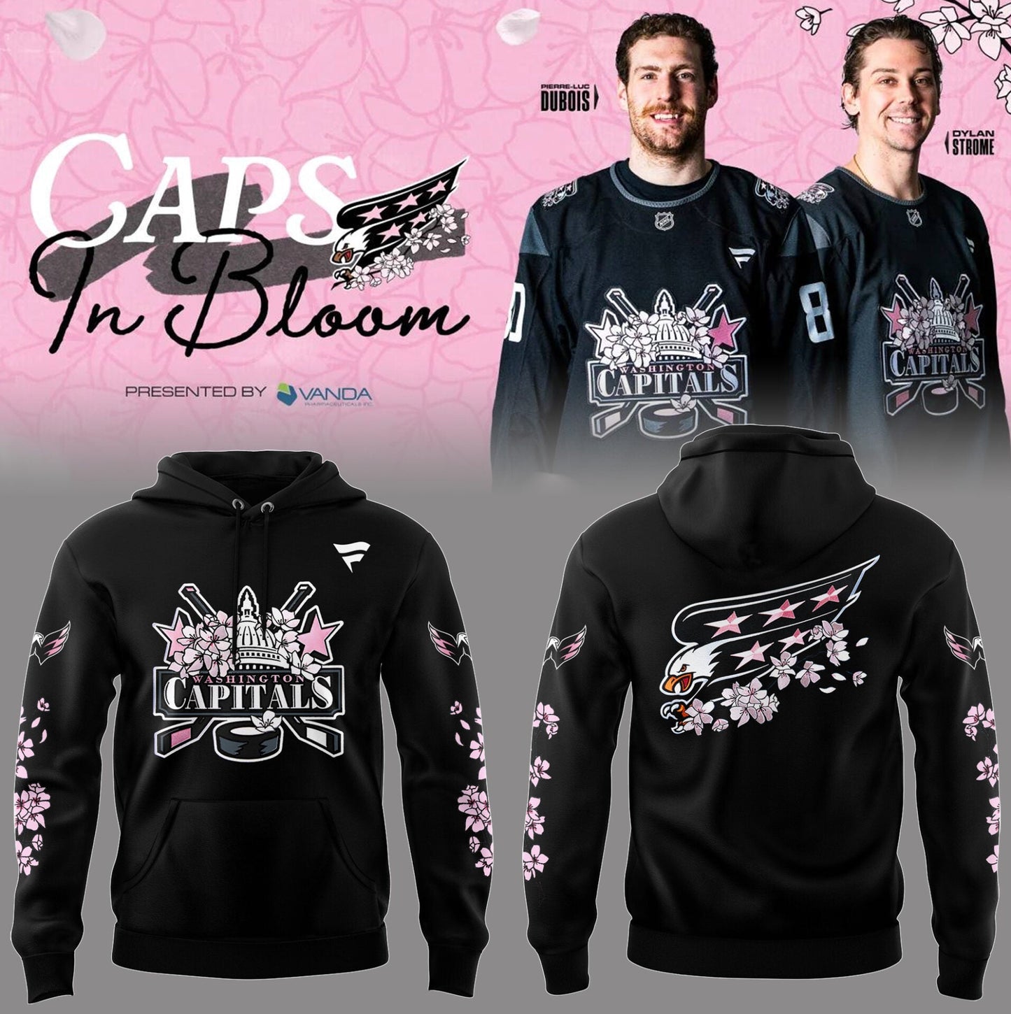 WSH Cherry Blossom 2026 Hoodie - Printed n1-DTD
