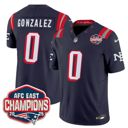 NE 2025 "Rivalries" AFC East Champions Vapor Limited Jersey - All Stitched-DTD